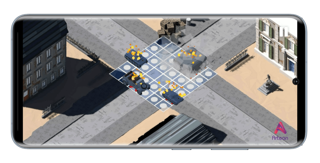 Мобильная игра с военным сюжетом